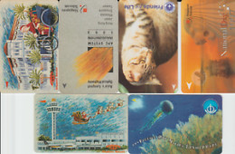 TC42 - 6 CARTES MAGNETIQUES DE SINGAPOUR Pour 1 € - Singapour