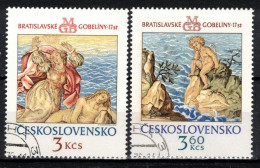 Tchécoslovaquie 1976 Mi 2319-20 (Yv 2163-4), Obliteré - Used Stamps