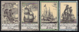 Tchécoslovaquie 1976 Mi 2330-3 (Yv 2167-70), Obliteré - Oblitérés