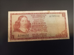 Billete De Sudáfrica De 1 Rand, Serie A - Sudafrica