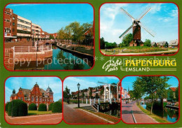 73120219 Papenburg Ems Windmuehle Schloss Park Papenburg Ems - Papenburg