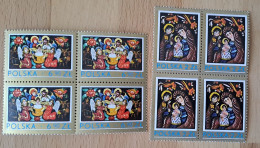 Poland 1979 - Polish Folk Art Block Set Of 4 MNH Stamps SG2642 - 2643 - Ongebruikt