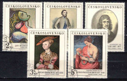 Tchécoslovaquie 1977 Mi 2413-7 (Yv 2246-50), Obliteré - Oblitérés