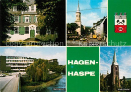 73119973 Haspe Hagen Haus Harkorten Evangelische Kirche Gymnasium Katholische Ki - Hagen