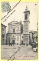 CPA 06 NICE La Place Rossetti Cathédrale Sainte-Réparate 1905 - Scènes Du Vieux-Nice