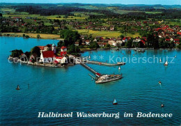 73119729 Wasserburg Bodensee Fliegeraufnahme Halbinsel  Wasserburg - Wasserburg (Bodensee)