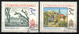 Tchécoslovaquie 1978 Mi 2440-1 (Yv 2275-6), Obliteré - Used Stamps