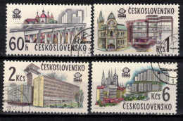 Tchécoslovaquie 1978 Mi 2458-61 (Yv 2289-92), Obliteré - Usados