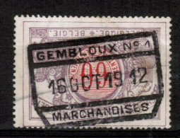 Chemins De Fer TR 37, Obliteration Centrale, GEMBLOUX 1 MARCHANDISES - Other & Unclassified