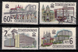 Tchécoslovaquie 1978 Mi 2458-61 (Yv 2289-92), Obliteré - Used Stamps