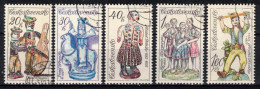 Tchécoslovaquie 1978 Mi 2479-83 (Yv 2309-13), Obliteré - Usados