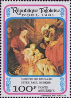 Togo (Rep) Avion N** Yv:458/460 Noël Peintures De Rubens - Natale