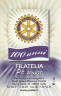 FRANCOBOLLO CELEBRATIVO - 100 ANNI ROTARY - 2011-20: Storia Postale