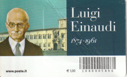 FRANCOBOLLO COMMEMORATIVO - LUIGI EINAUDI - 2011-20: Marcofilie