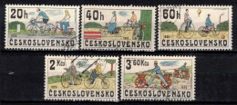 Tchécoslovaquie 1979 Mi 2522-6 (Yv 2350-4), Obliteré - Used Stamps