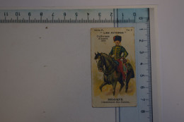 Chocolat Victoria Série P Les Armées Uniformes Avant 1914 N° 3 Belgique Lieutenant Des Guides Cheval - Victoria