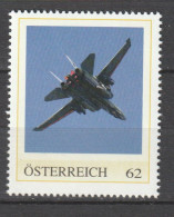 Österreich Personalisierte BM Kampfflugzeuge Grumman F-14 Tomcat ** Postfrisch - Personalisierte Briefmarken