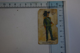 Chocolat Victoria Série P Les Armées Uniformes Avant 1914 N° 16 Italie Officier Des Bersaglieri - Victoria