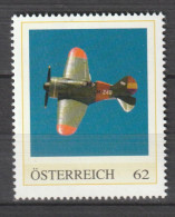 Österreich Personalisierte BM Kampfflugzeuge Polikarpov I-16 Mosca ** Postfrisch - Timbres Personnalisés