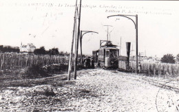 Photo - 21 - Dijon- Gevrey -chemins De Fer De La Cote D'or - Motrice Walker Et Baladeuse Arrivant A GEVREY   - Retirage - Unclassified
