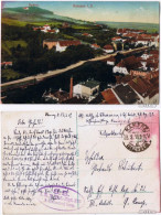 Ansichtskarte Kamenz Kamjenc Panorama Mit Hutberg 1918 - Kamenz