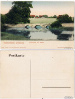 Ansichtskarte Grillenburg-Tharandt Schloßteich Mit Brücke Ca 1914 1914 - Tharandt