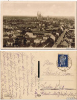 Ansichtskarte Köthen Panorama Gel. 1953 1943 - Köthen (Anhalt)