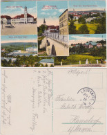 Königsbrück Kinspork 5 Bild: Markt, Kaserne, Brücke, Käbnitz Und Kaserne 1916  - Koenigsbrueck