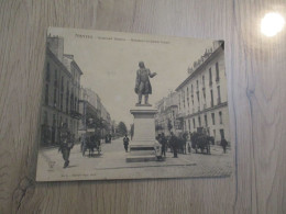 CPA 44 Loire Atlantique Nantes Double Carte Boulevard Delorme Monument Du Docteur Guépin - Nantes