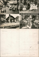 Lübbenau (Spreewald)   Gasthof, Wendische-Trachten - Typen -   Kanal 1971 - Luebbenau