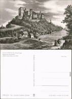 Frauenstein (Erzgebirge) Schloß Und Burgruine (Nach Einen Stich Um 1840) 1978 - Frauenstein (Erzgeb.)