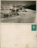 Ansichtskarte Schönfeld Dippoldiswalde Winterpartie Im Dorf 1930 - Schmiedeberg (Erzgeb.)