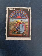 CUBA  NEUF   1975     FEDERACIONE  DE  LAS  MUJERES  CUBANAS  // PARFAIT  ETAT // 1er  CHOIX // Avec Sa  Gomme - Nuevos
