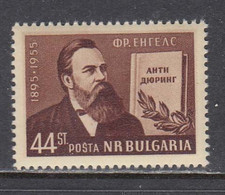 Bulgaria 1955 - Fridrich Engels, Mi-Nr. 961, MNH** - Ungebraucht