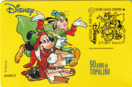 FRANCOBOLLO - SERIE TEMATICA - 90 ANNI DI TOPOLINO - 2021-...: Poststempel