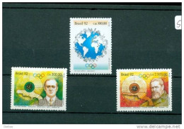 Brasil Olympia 1992 , No: 2452 - 53, 2464,  MNH ** Postfrisch #565 - Unused Stamps