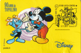 FRANCOBOLLO - SERIE TEMATICA - 90 ANNI DI TOPOLINO - 2021-...: Storia Postale