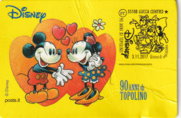 FRANCOBOLLO - SERIE TEMATICA - 90 ANNI DI TOPOLINO - 2021-...: Poststempel