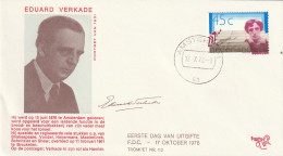 Nederland 1978, Eduard Verkade, Actor, Director - Cartas & Documentos