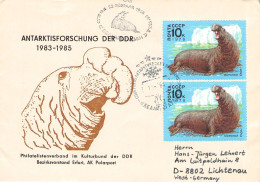 USSR - ANTARKTISFORSCHUNG DER DDR 1984 / 6100 - Storia Postale