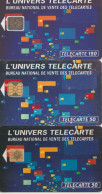 TC08 - 3 TC L'UNIVERS TELECARTE 3 Puces Différentes, Pour 1 Euro - Morocco