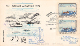 ARGENTINA - AIRMAIL 1971 TURISMO ANTARTICO / 6104 - Covers & Documents