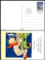 Finlande Entier-P N** (1991-1) Carte De Vœux Enfant écrivant - Natale