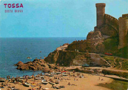 Espagne - Espana - Cataluna - Costa Brava - Tossa De Mar - Muralla - Muraille - Playa - Plage - CPM - Voir Scans Recto-V - Gerona