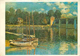 Art - Peinture - Claude Monet - Le Viaduc D'Argenteuil - CPM - Voir Scans Recto-Verso - Pittura & Quadri