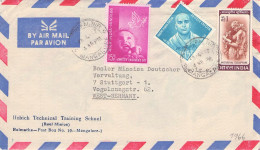 INDIA - AIRMAIL 1967 - STUTTGART/DE / 6108 - Lettres & Documents