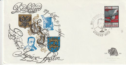 Nederland 1966, Gysbert Japicx, Bolsward, Frysk Dichter, Poet - Storia Postale