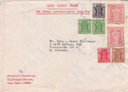 INDIA - ON GOVERNMENTSERVICE - PRESIDENT'S SECRETARIAT - BOCHUM/DE / 6112 - Altri & Non Classificati