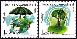 Europa Cept - 2016 - Turkey, Türkei - (Think Green) ** MNH - 2016