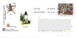 PAP MM "Pyrénées-Atlantiques LES CHEMINS DE SAINT-JACQUES DE COMPOSTELLE " Oblitéré TOSHIBA (_P018) - Prêts-à-poster: Repiquages Privés